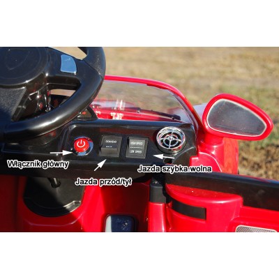 AUTO ROADSTER EXCLUSIVE Z ŚWIECĄCYMI KOŁAMI/SX158