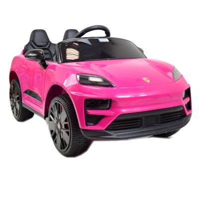 Oryginalne Porsche Macan na akumulator dla dziewczynki różowe/DK666