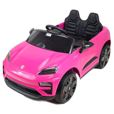 Oryginalne Porsche Macan na akumulator dla dziewczynki różowe/DK666