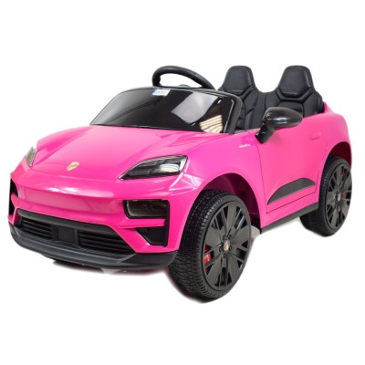 Oryginalne Porsche Macan na akumulator dla dziewczynki różowe/DK666