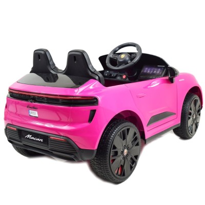 Oryginalne Porsche Macan na akumulator dla dziewczynki różowe/DK666