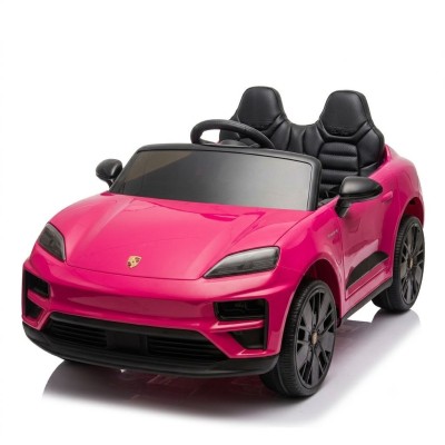 Oryginalne Porsche Macan na akumulator dla dziewczynki różowe/DK666