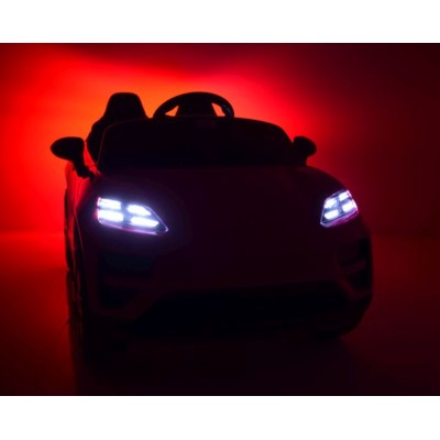 Oryginalne Porsche Macan na akumulator dla dziewczynki różowe/DK666