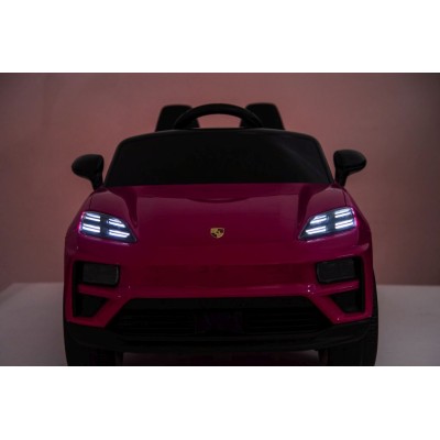 Oryginalne Porsche Macan na akumulator dla dziewczynki różowe/DK666