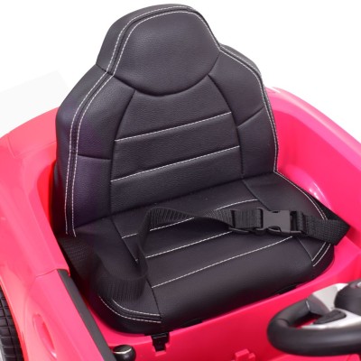 Mercedes SL500 Auto na akumulator dla dzieci Koła EVA Skóra Różowy