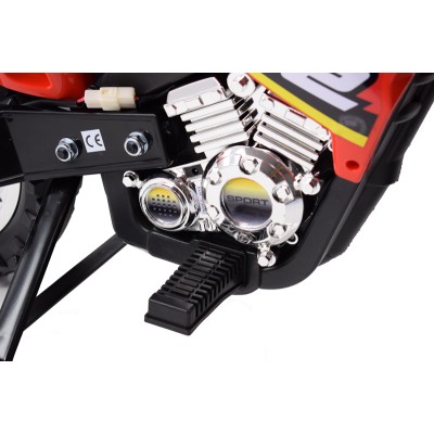 DUŻY MOTOR CROSS 2 STRONG 2 Z DŹWIĘKAMI I Ś / ZP-3999A