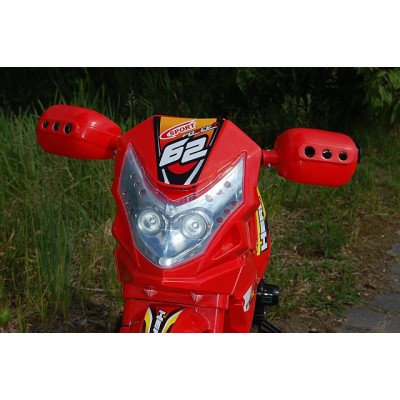 DUŻY MOTOR CROSS 2 STRONG 2 Z DŹWIĘKAMI I Ś / ZP-3999A