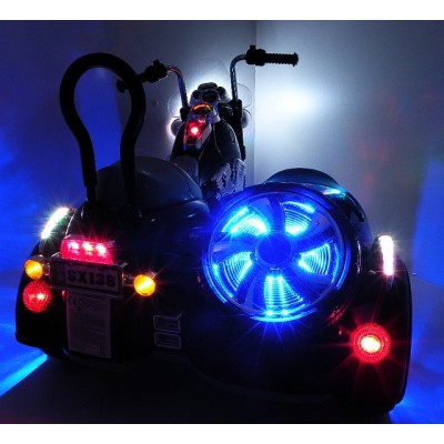 MOTOR CHOPPER Z KOSZEM 12V SUPER MOC/SX138