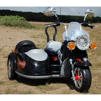 MOTOR CHOPPER Z KOSZEM 12V SUPER MOC/SX138