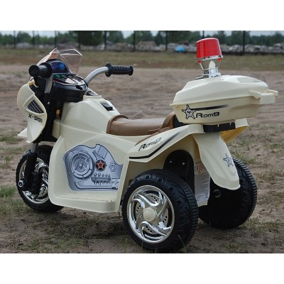 MOTOR, MOTOREK POLICYJNY Z KOGUTEM/WXE368