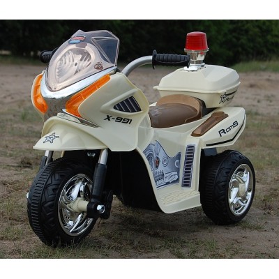 MOTOR, MOTOREK POLICYJNY Z KOGUTEM/WXE368