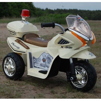 MOTOR, MOTOREK POLICYJNY Z KOGUTEM/WXE368