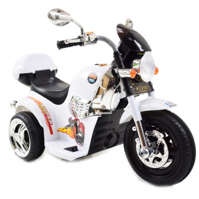 MOTOR CHOPPER  STRIKE Z  KUFERKIEM, KOGUTEM I POLICYJNYMI DŹWIĘKAMI/TR1508B