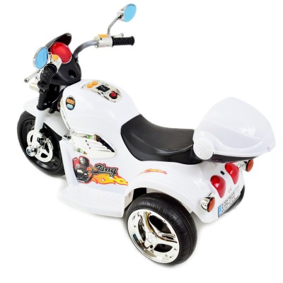 MOTOR CHOPPER  STRIKE Z  KUFERKIEM, KOGUTEM I POLICYJNYMI DŹWIĘKAMI/TR1508B