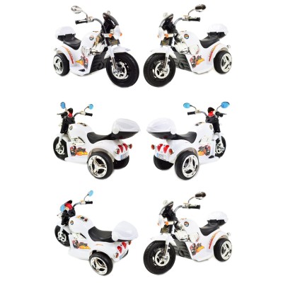 MOTOR CHOPPER  STRIKE Z  KUFERKIEM, KOGUTEM I POLICYJNYMI DŹWIĘKAMI/TR1508B