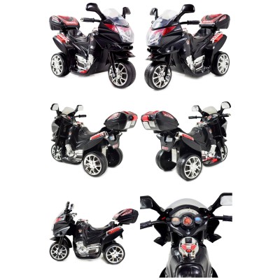 MOTOREK, MOTOR ŚCIGACZ Z KUFERKIEM / ST-C051
