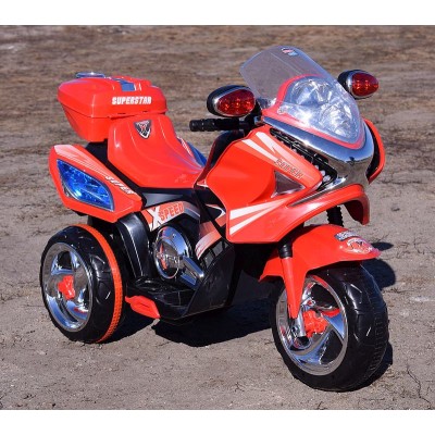 MOTOR  ŚCIGACZ SUPERSTAR NEW DESIGN, DŹWIĘKI, ŚWIATŁA/WXE358D