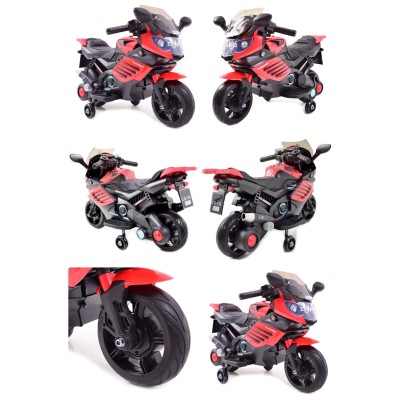 MOTOR ŚCIGACZ POWER 158 - PIERWSZY MOTOREK DLA DZIECKA, MIĘKKIE SIEDZENIE, MIĘKKIE KOŁA EVA/LQ158