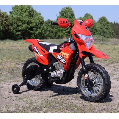 NAJNOWSZY MOTOR CROSSOWY FORCE II, ŚWIATŁA, DŹWIĘKI,DŻWIĘKI POLICYJNE/BDM0912