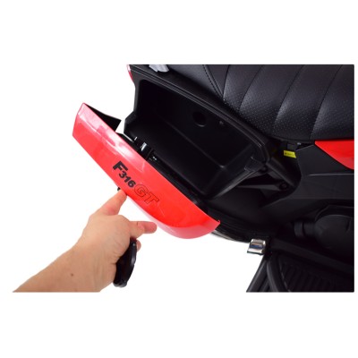 WIELKI SUPER SZYBKI MOTOR ŚCIGACZ F316, MIĘKKIE KOŁA, MIĘKKIE SIEDZENIE, GAZ W RĄCZCE, HAMULEC XMX316