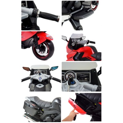WIELKI SUPER SZYBKI MOTOR ŚCIGACZ F316, MIĘKKIE KOŁA, MIĘKKIE SIEDZENIE, GAZ W RĄCZCE, HAMULEC XMX316