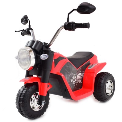 MOTOR CHOPPER - PIERWSZY MOTOREK DLA DZIECKA, MIĘKKIE SIEDZENIE/JC916