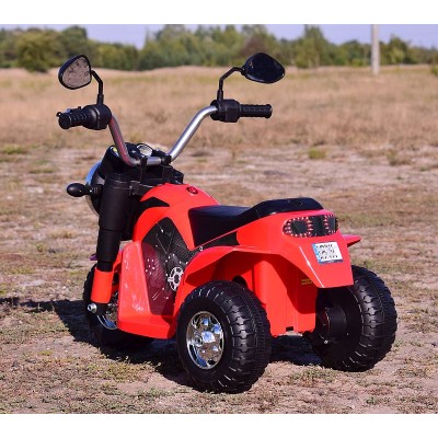 MOTOR CHOPPER - PIERWSZY MOTOREK DLA DZIECKA, MIĘKKIE SIEDZENIE/JC916