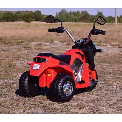 MOTOR CHOPPER - PIERWSZY MOTOREK DLA DZIECKA, MIĘKKIE SIEDZENIE/JC916