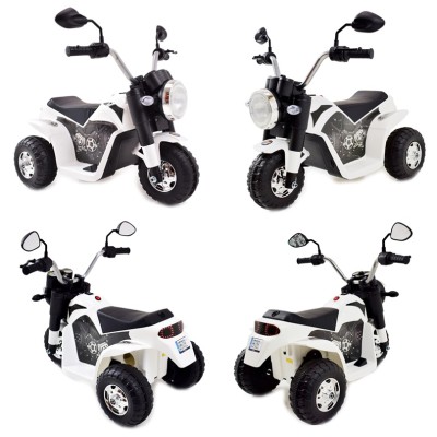 MOTOR CHOPPER - PIERWSZY MOTOREK DLA DZIECKA, MIĘKKIE SIEDZENIE/JC916