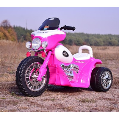 MOTOR  POLICYJNY - PIERWSZY MOTOREK DLA DZIECKA, 3 KOŁOWY/JT568