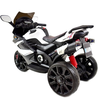 MOTOR ŚCIGACZ POWER -  MIĘKKIE KOŁA, MIĘKKIE SIEDZENIE/LQ168A