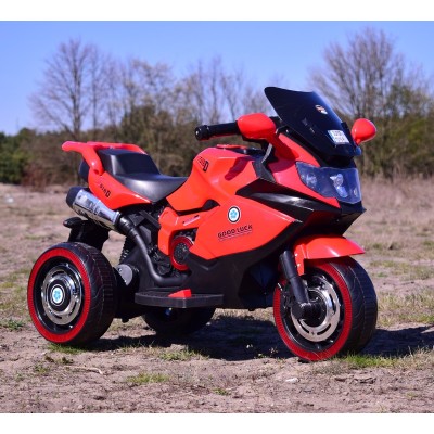 DUŻY MOTOR ŚCIGACZ  STRONG 2 EXCLUSIVE, ŚWIECĄCE KOŁA/DLX518