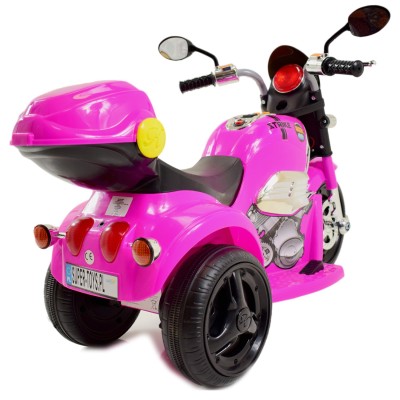 MOTOR CHOPPER  STRIKE Z  KUFERKIEM, KOGUTEM I POLICYJNYMI DŹWIĘKAMI/TR1508B