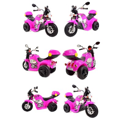 MOTOR CHOPPER  STRIKE Z  KUFERKIEM, KOGUTEM I POLICYJNYMI DŹWIĘKAMI/TR1508B