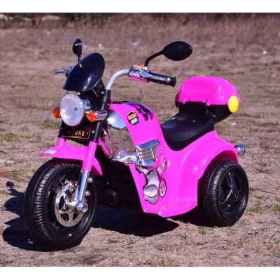 MOTOR CHOPPER  STRIKE Z  KUFERKIEM, KOGUTEM I POLICYJNYMI DŹWIĘKAMI/TR1508B