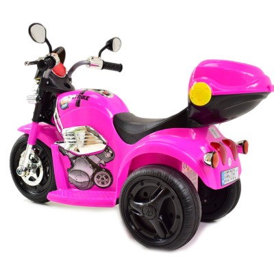 MOTOR CHOPPER  STRIKE Z  KUFERKIEM, KOGUTEM I POLICYJNYMI DŹWIĘKAMI/TR1508B