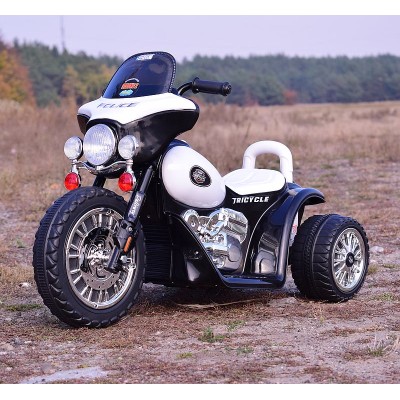 MOTOR  POLICYJNY - PIERWSZY MOTOREK DLA DZIECKA, 3 KOŁOWY/JT568