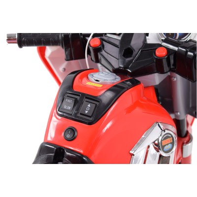 MEGA WIELKI MOTOR HERO Z DŹWIĘKAMI NA POMPOWANYCH KOŁACH NOWOŚĆ / 8815 12 V