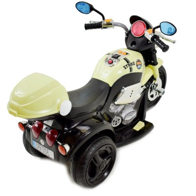 MOTOR CHOPPER  STRIKE Z  KUFERKIEM, KOGUTEM I POLICYJNYMI DŹWIĘKAMI/TR1508B