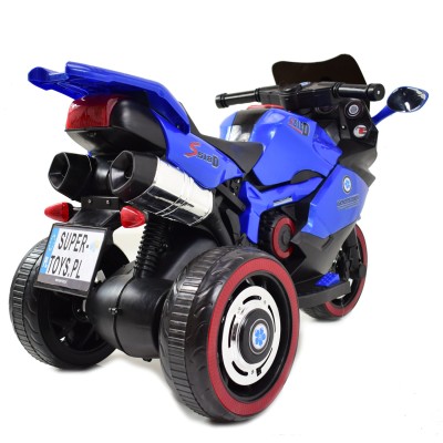 DUŻY MOTOR ŚCIGACZ  STRONG 2 EXCLUSIVE, ŚWIECĄCE KOŁA/DLX518