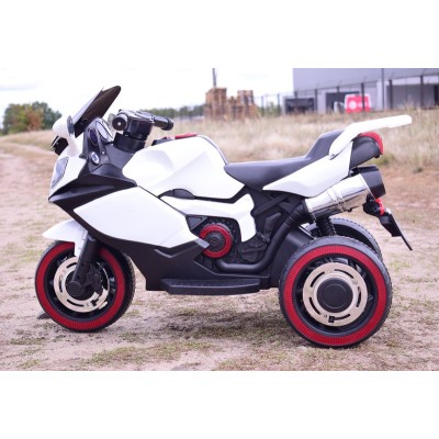 DUŻY MOTOR ŚCIGACZ  STRONG 2 EXCLUSIVE, ŚWIECĄCE KOŁA/DLX518