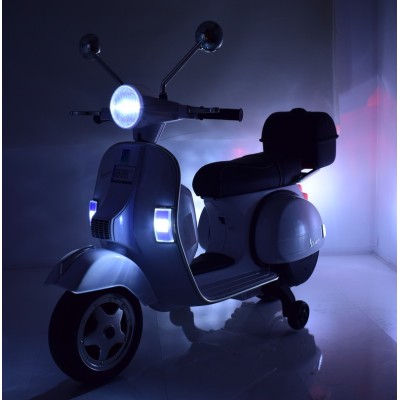 ORYGINALNA VESPA PX150, MIĘKKIE KOŁA, MIĘKKIE SIEDZENIE, KUFEREK/PX150