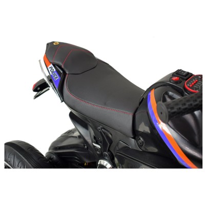 DUŻY MOTOR ŚCIGACZ  STRONG 2 EXCLUSIVE, ŚWIECĄCE KOŁA, 3 KOŁOWY/HT6188