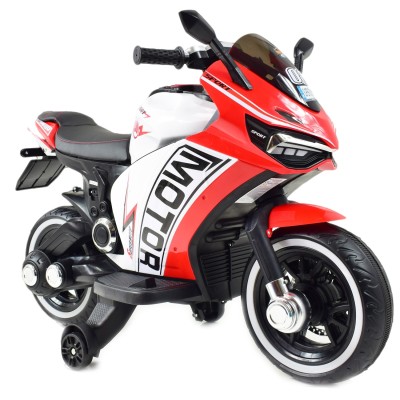 DUŻY MOTOR ŚCIGACZ  STRONG 2 EXCLUSIVE, ŚWIECĄCE KOŁA, 2 KOŁOWY/HT6188-2