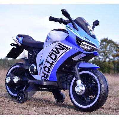DUŻY MOTOR ŚCIGACZ  STRONG 2 EXCLUSIVE, ŚWIECĄCE KOŁA, 2 KOŁOWY/HT6188-2