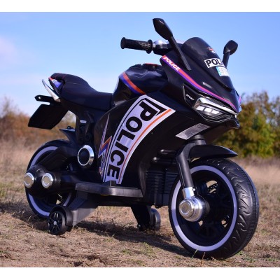 DUŻY MOTOR ŚCIGACZ  STRONG 2 EXCLUSIVE, ŚWIECĄCE KOŁA, 2 KOŁOWY/HT6188-2