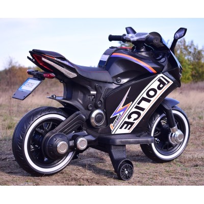 DUŻY MOTOR ŚCIGACZ  STRONG 2 EXCLUSIVE, ŚWIECĄCE KOŁA, 2 KOŁOWY/HT6188-2