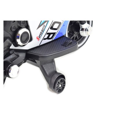 DUŻY MOTOR ŚCIGACZ  STRONG 2 EXCLUSIVE, ŚWIECĄCE KOŁA, 2 KOŁOWY/HT6188-2