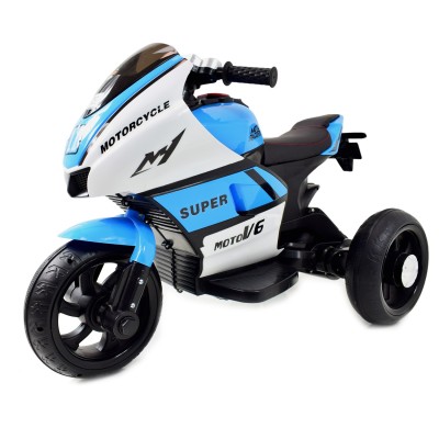 DUŻY MOTOR ŚCIGACZ  STRONG 2 EXCLUSIVE, ŚWIECĄCE KOŁA, 3 KOŁOWY/HT5188