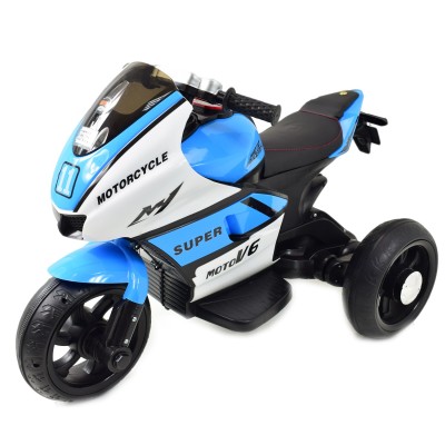 DUŻY MOTOR ŚCIGACZ  STRONG 2 EXCLUSIVE, ŚWIECĄCE KOŁA, 3 KOŁOWY/HT5188